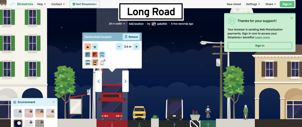 Cover image for Streetmix — Grant Report #Final!